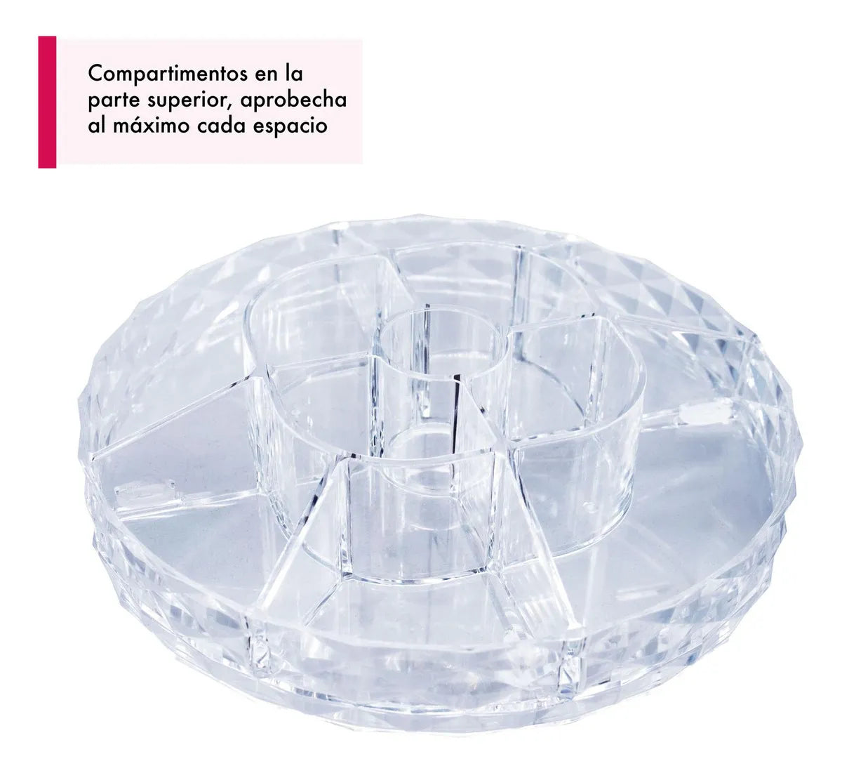 Organizador De Maquillaje Cosmeticos Rotación De 360 Grados